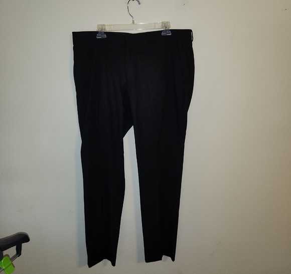 Kenneth Cole Reaction Men's Elegant Black Dress Pants - Picture 1 of 6